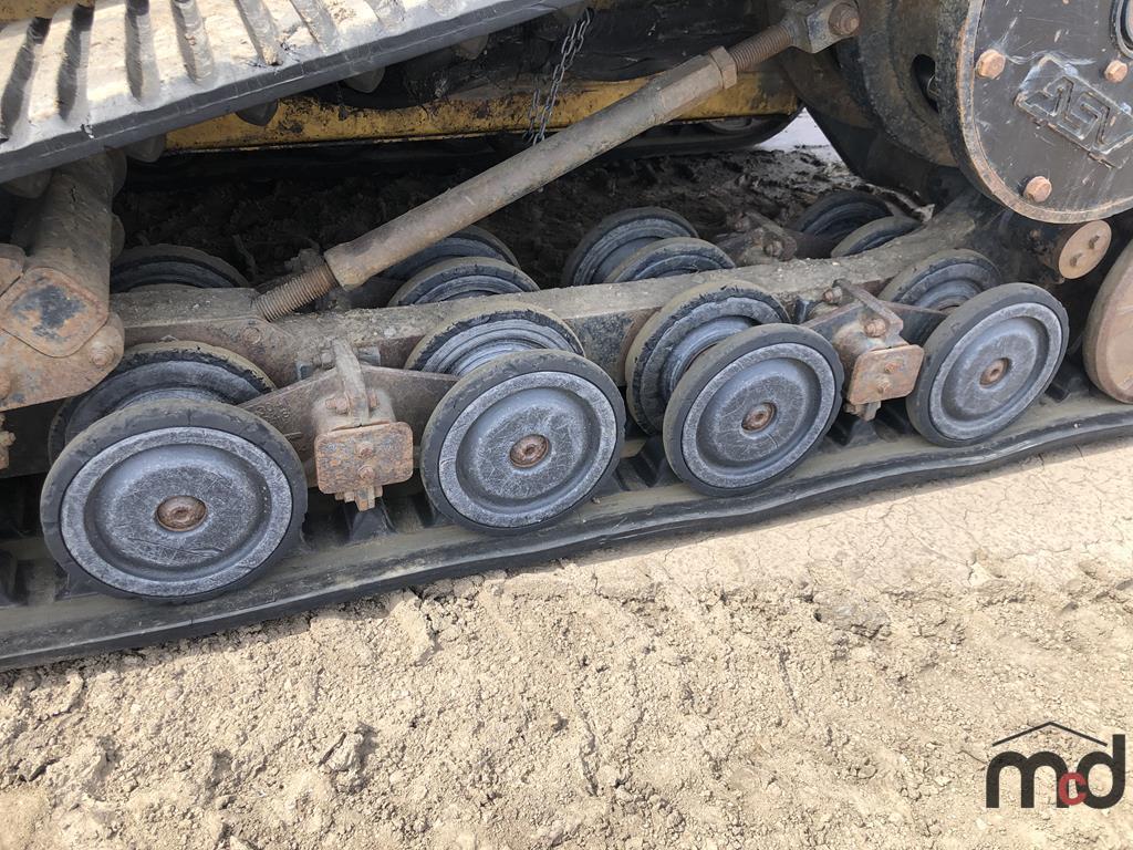 INSURANCE SALVAGE 2009 ASV Posi Track Turbo SR80 Skid Steer w/ 8